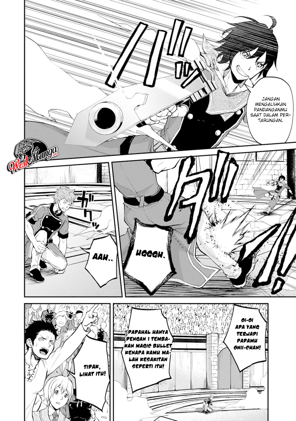 Saisoku Musou No B-kyuu Mahou Tsukai: Ippatsu Utareru Mae Ni Senpatsu Uchikaesu! chapter 8